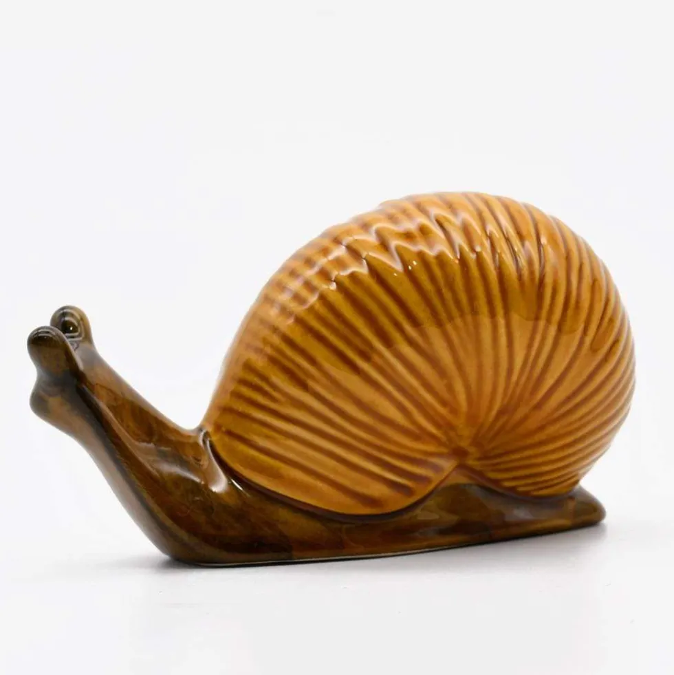 Escargot en céramique - 17 cm