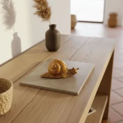 Escargot en céramique - 12 cm