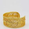 Escrava I Bracelet manchette en argent doré
