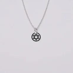 Estrela de David I Charm en argent