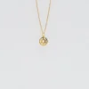 Estrela de David I Charm en argent doré