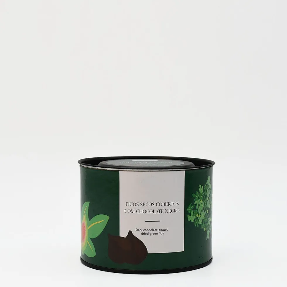 Figues enrobées de chocolat noir