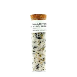 Fleur de sel aux olives, à l'ail et laurier
