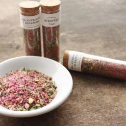 Fleur de sel à la lavande et agrumes séchés