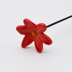 Fleurs et papillons artificiels en céramique