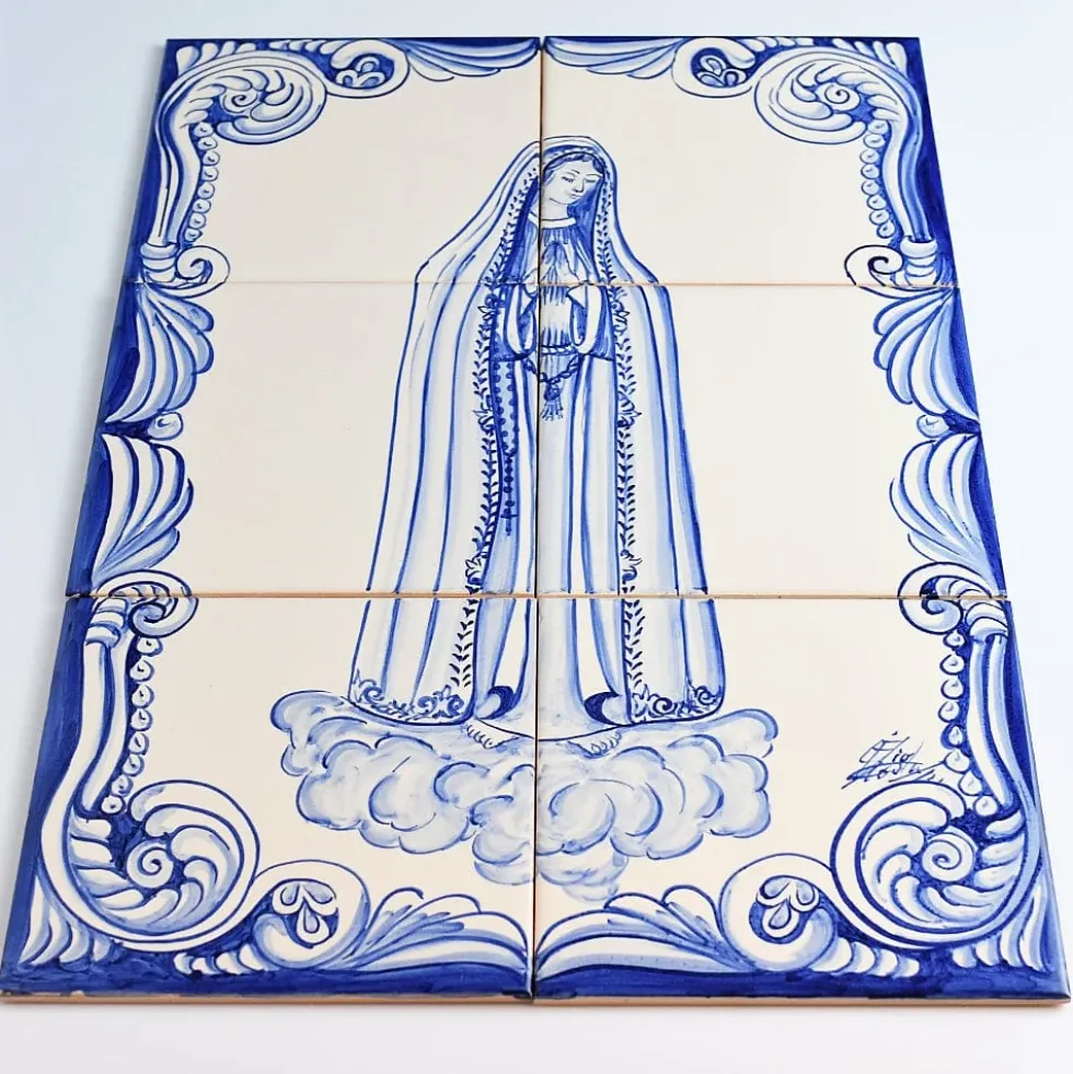 Fresque d'azulejos "Nossa Senhora de Fátima"