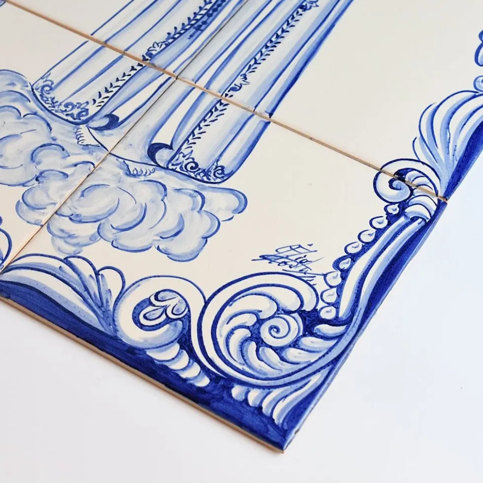 Fresque d'azulejos "Nossa Senhora de Fátima"