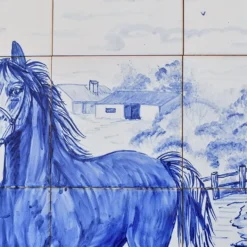 Fresque d'azulejos 90x60cm