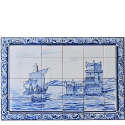 Fresque d'azulejos 90x60cm