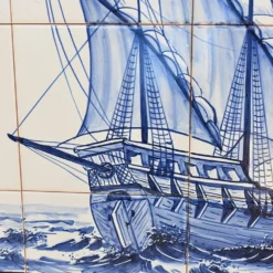Fresque d'azulejos 90x60cm