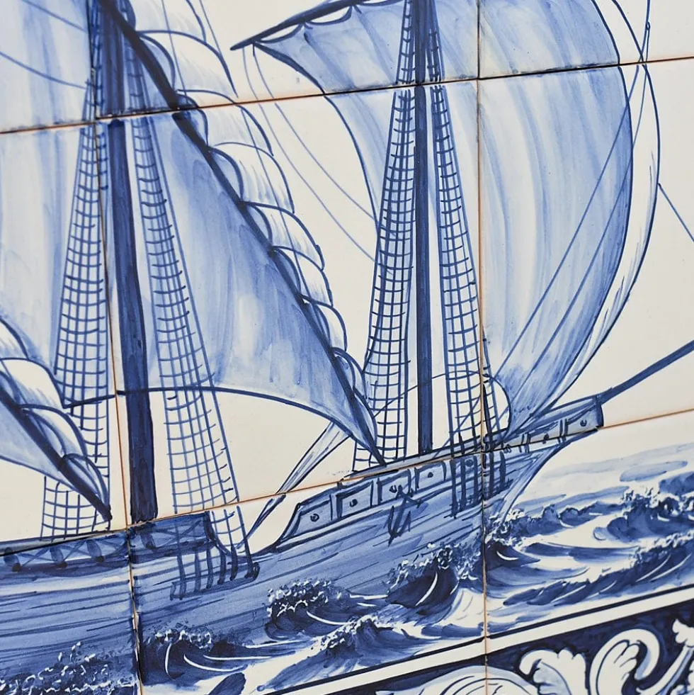 Fresque d'azulejos 90x60cm