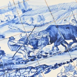 Fresque d'azulejos 90x60cm