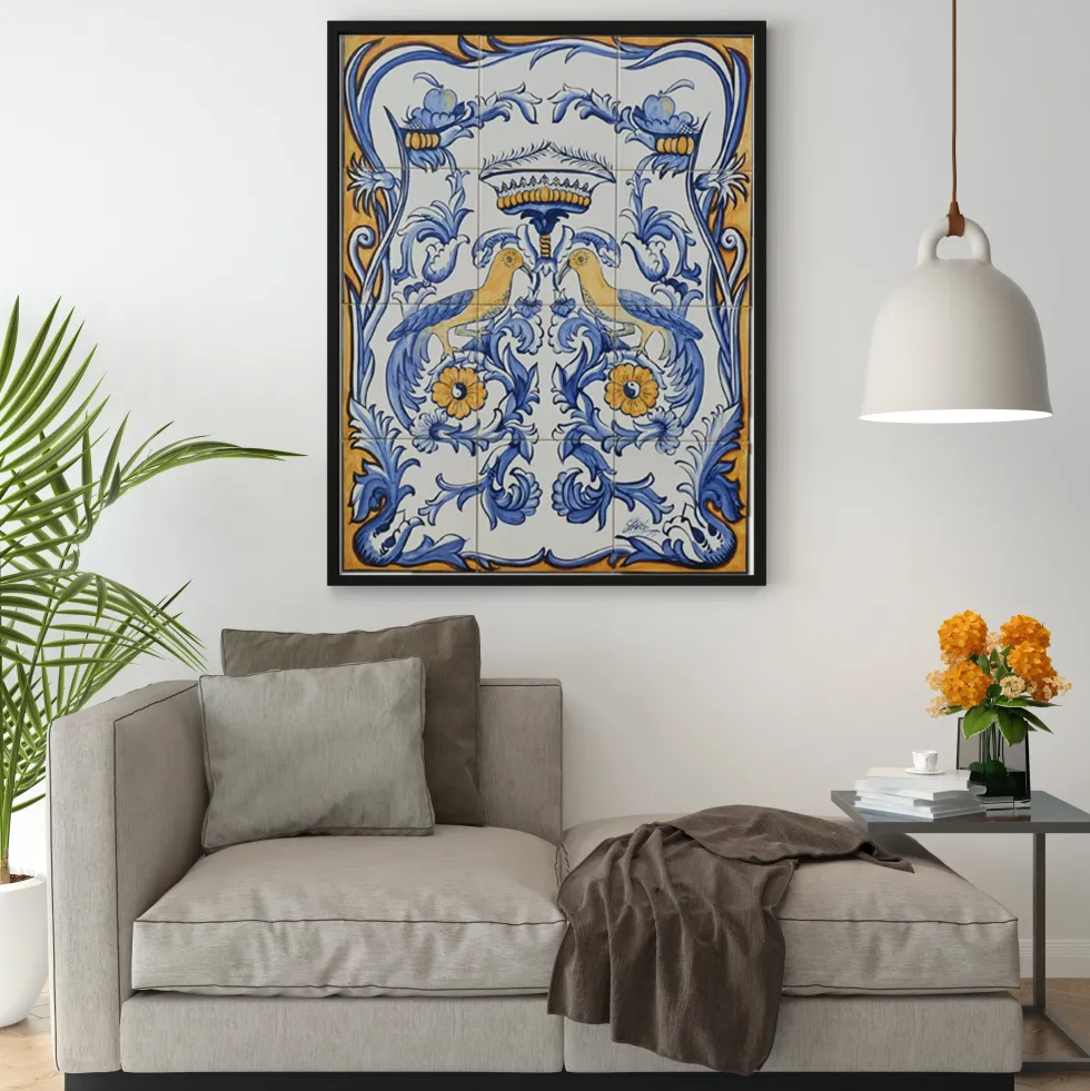Fresque d'azulejos 60x45cm