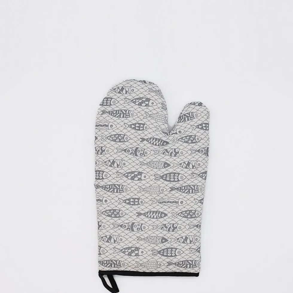 Gant de cuisine "Sardinhas" - Gris