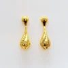 Gota de Luz I Boucles d'oreilles en argent doré