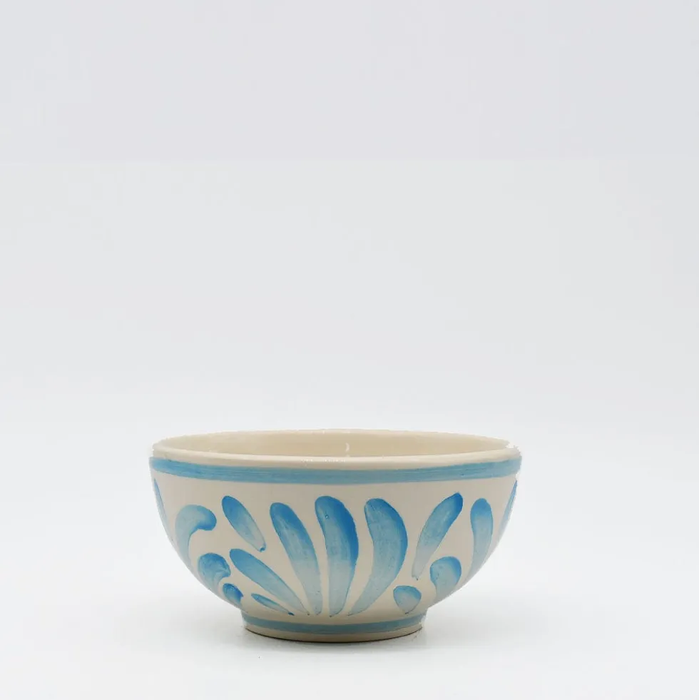 Grand bol en céramique "Andorinha" - Turquoise