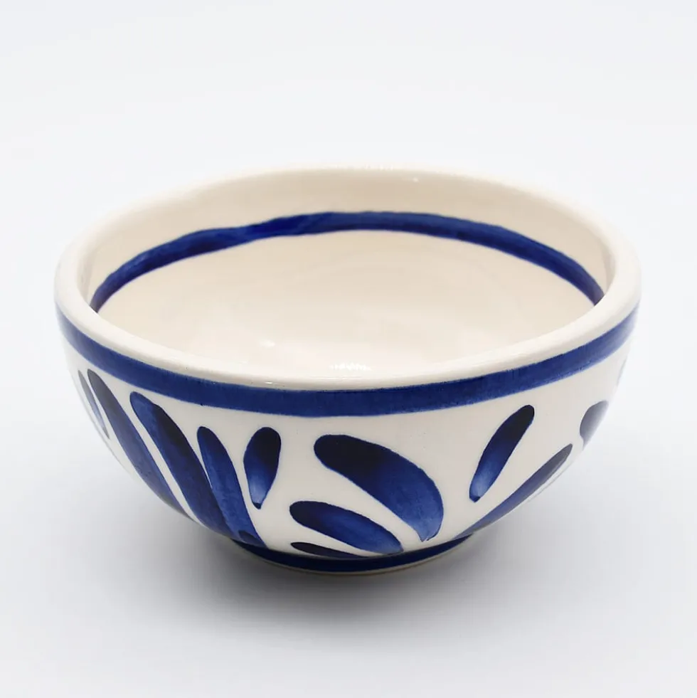 Grand bol en céramique "Andorinha" - Bleu