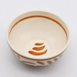 Grand bol en céramique "Andorinha" - Terracotta
