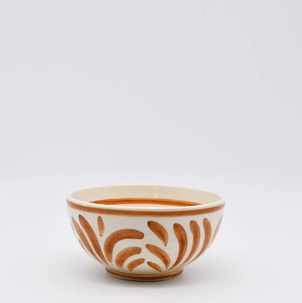 Grand bol en céramique "Andorinha" - Terracotta