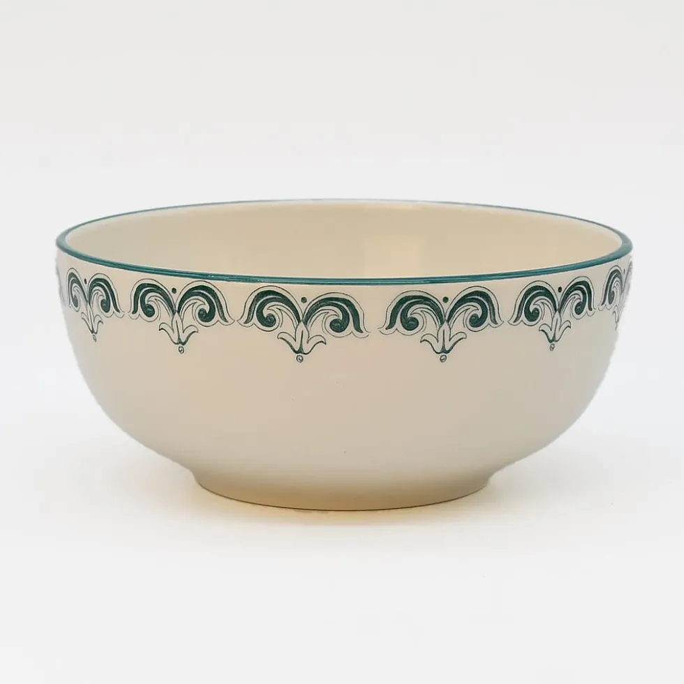 Grand bol en céramique "Brasão" 16cm - Vert