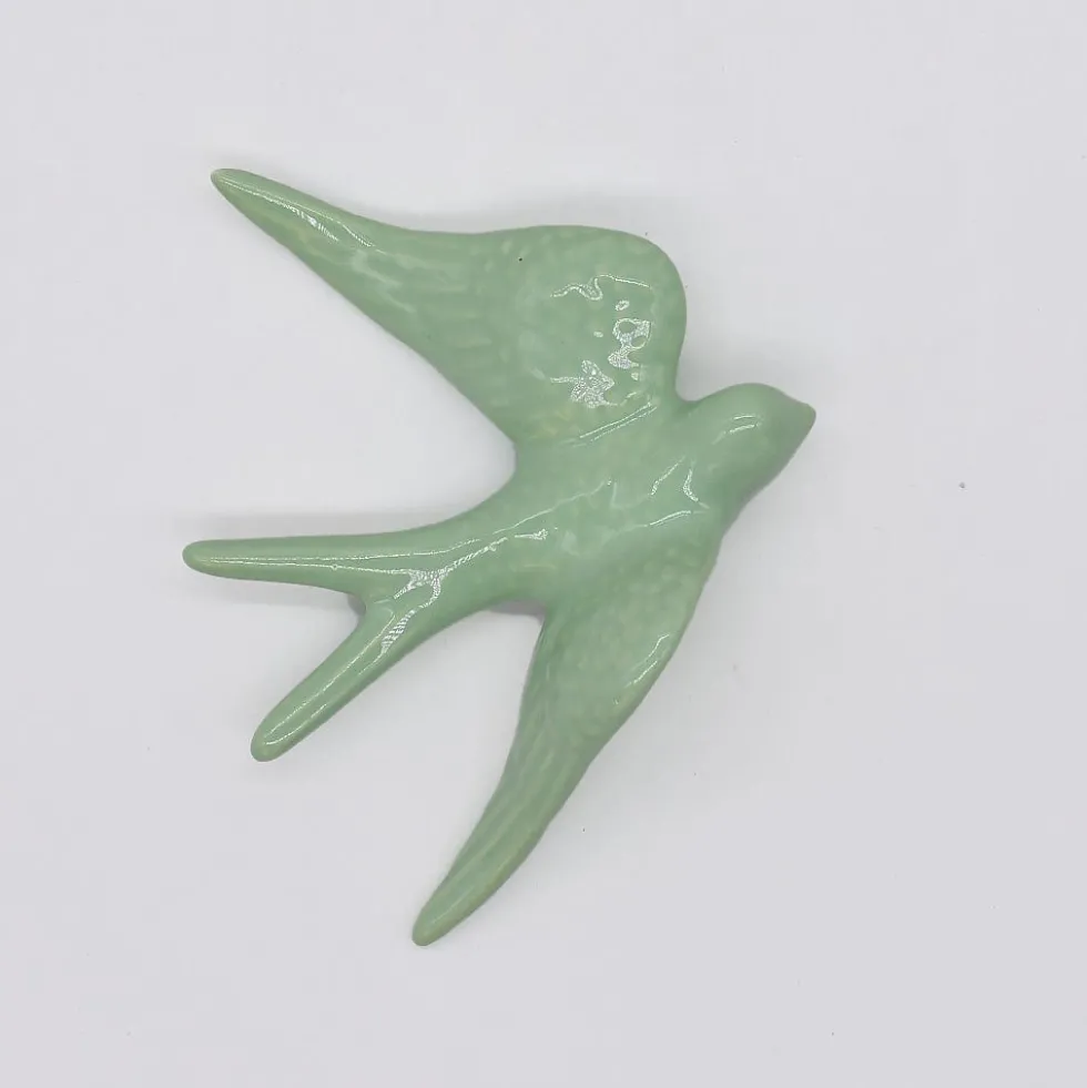 Grandes hirondelles en céramique 15cm - 20 couleurs