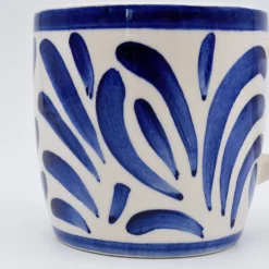 Grand mug en céramique "Andorinha" - Bleu