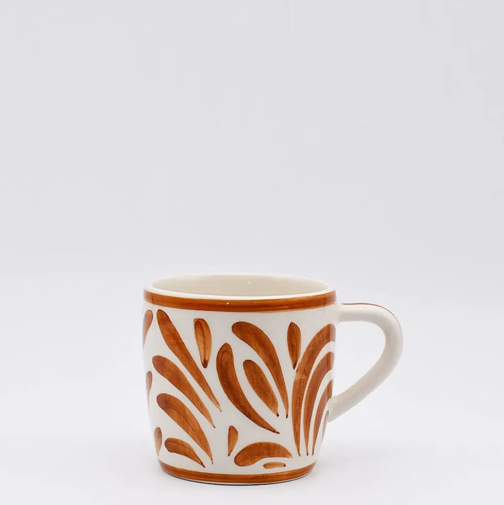 Grand mug en céramique "Andorinha" - Terracotta