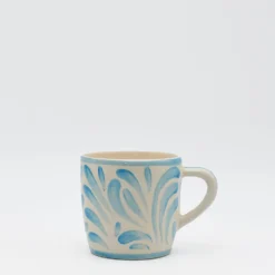 Grand mug en céramique "Andorinha" - Turquoise