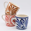 Grand mug en céramique "Andorinha" - Rouge