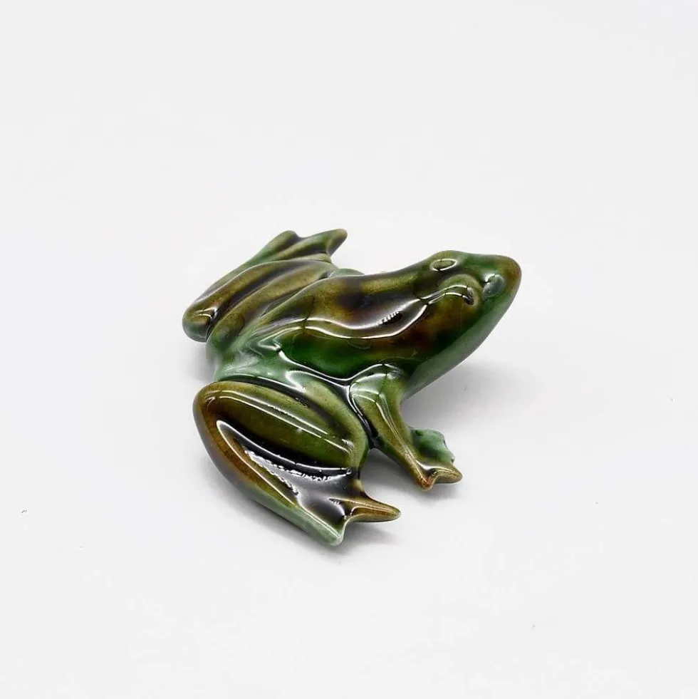 Grenouille en céramique - 6 cm