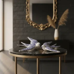 Hirondelle en céramique