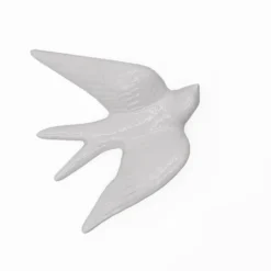 Hirondelle en céramique - Blanche