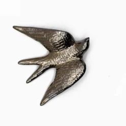 Hirondelle en céramique - Bronze