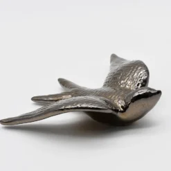 Hirondelle en céramique - Bronze