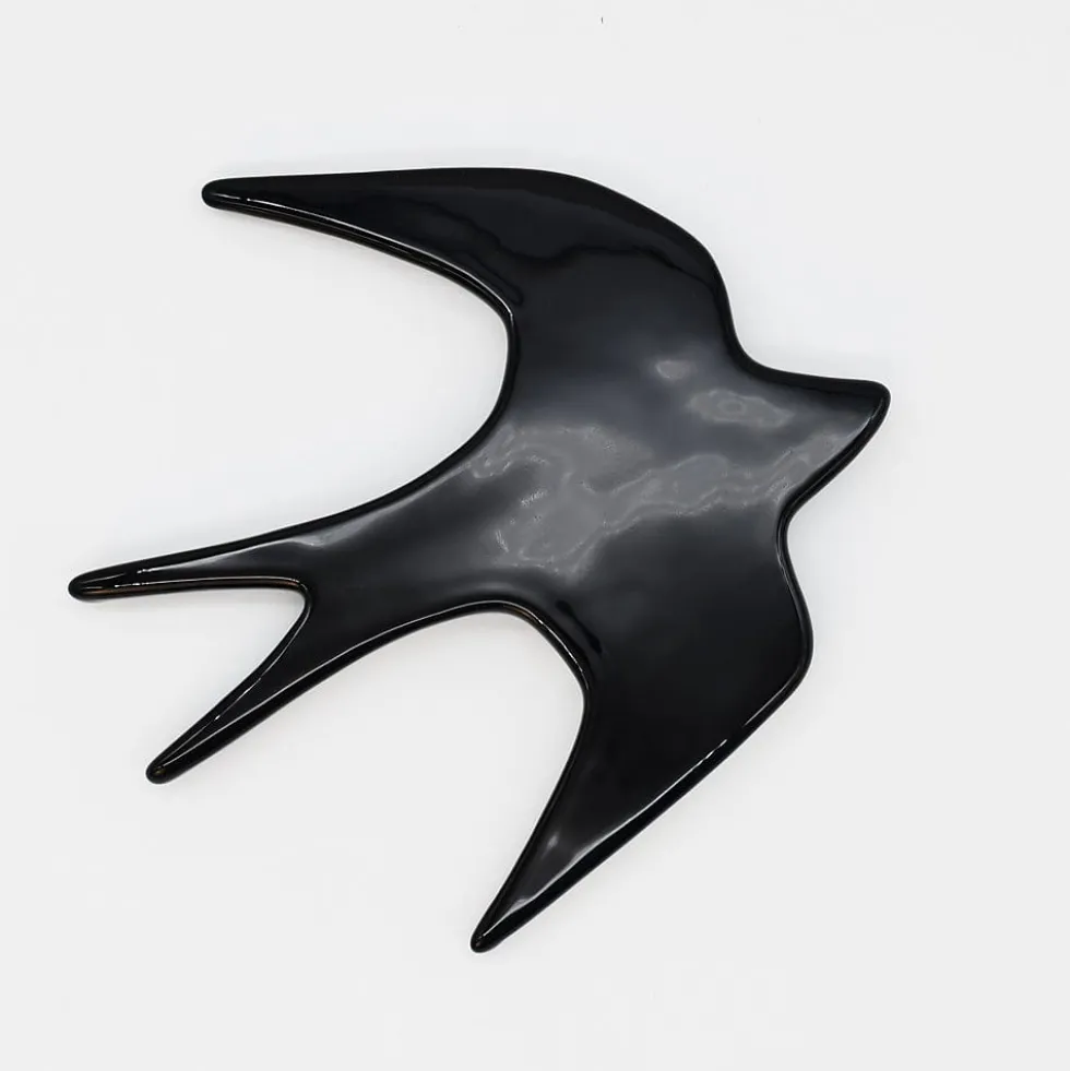 Hirondelle en céramique - Noire