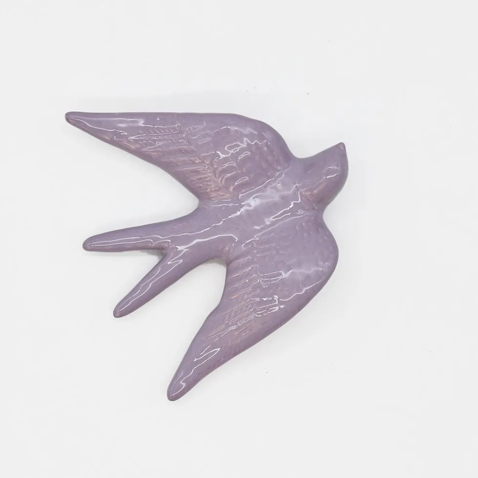 Hirondelle en céramique - Parme