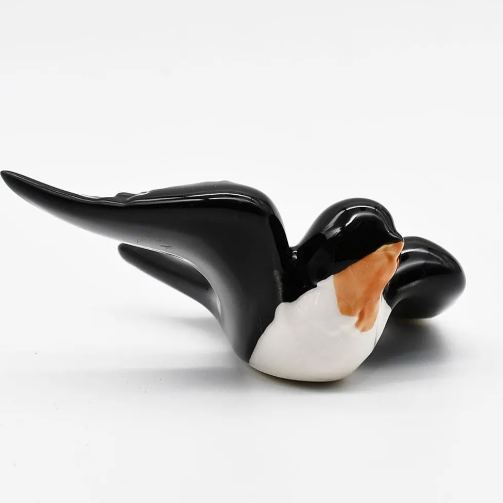 Hirondelle en céramique tricolore classique