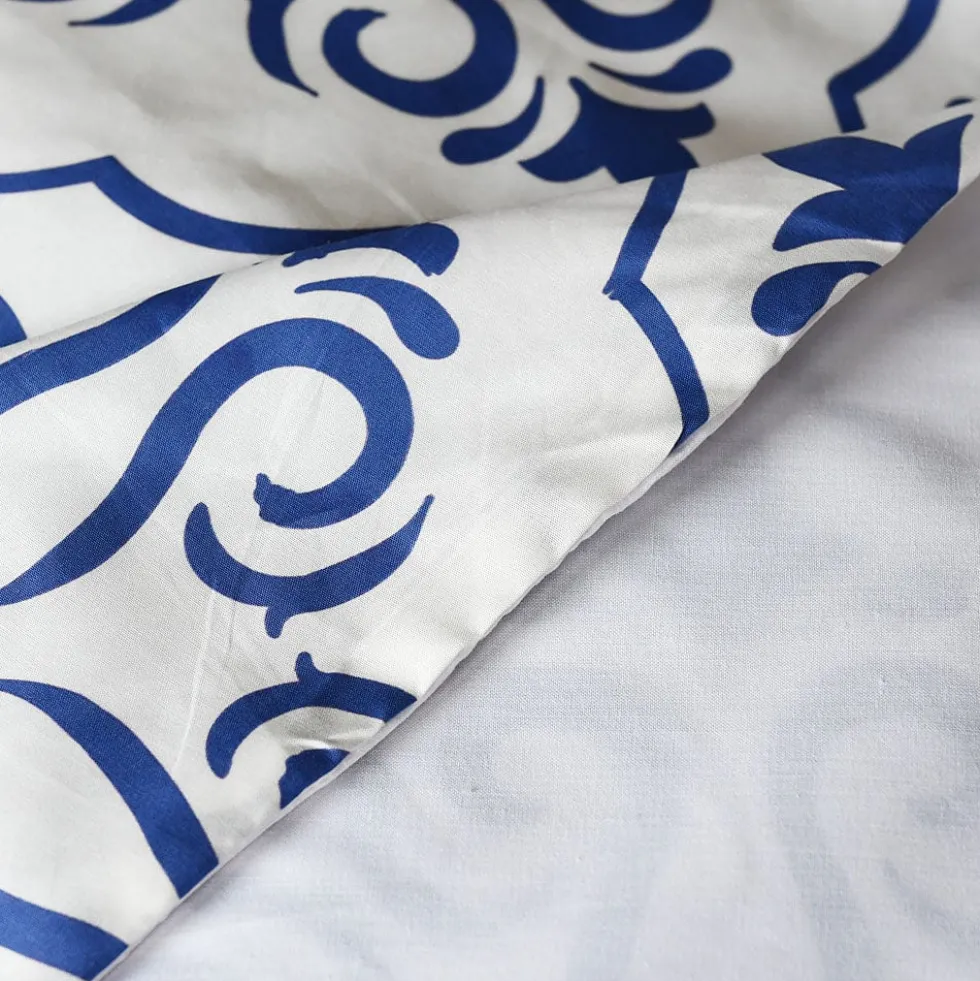 Housse de couette "Azulejos" - Bleu & Blanc