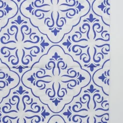 Housse de couette "Azulejos" - Bleu & Blanc