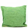 Housse de coussin artisanale 60x60 - Vert moyen