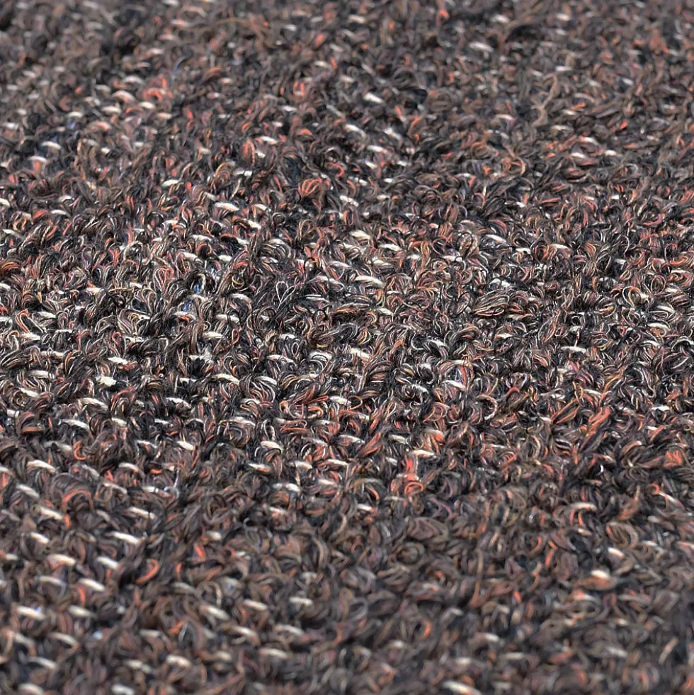 Housse de coussin artisanale 60x60 - Marron