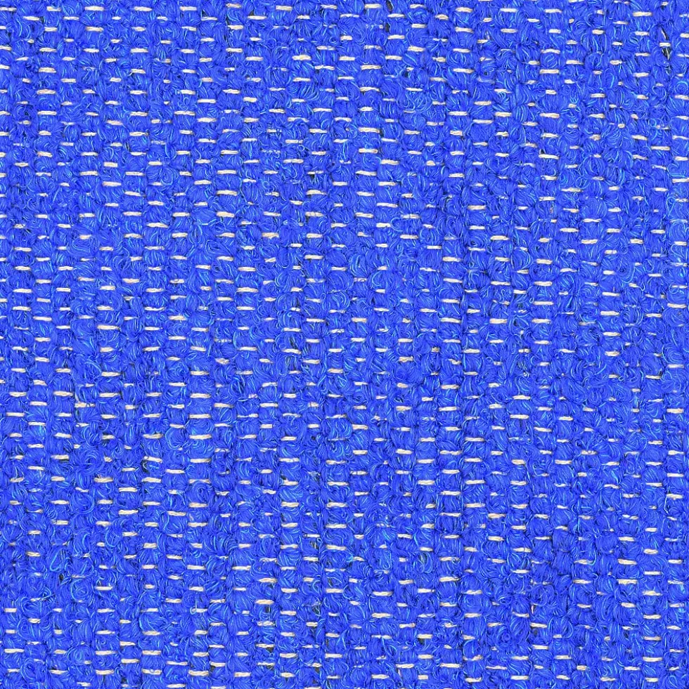 Housse de coussin artisanale 60x60 - Bleu dur
