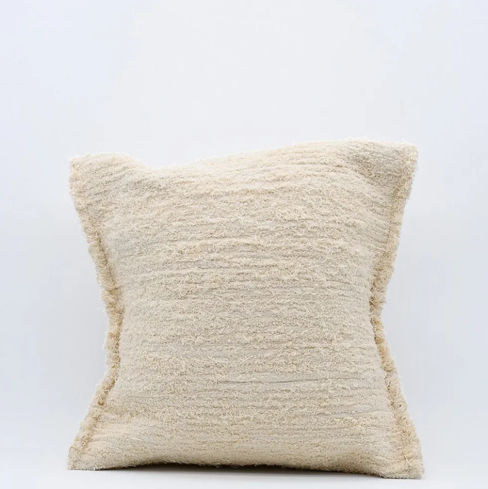 Housse de coussin en fibres recyclées "Mara"