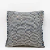 Housse de coussin en fibres recyclées - Bleu