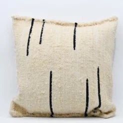 Housse de coussin en fibres recyclées 50x50 "Romana"
