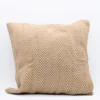 Housse de coussin 50x50 "Chevrons" - Camel