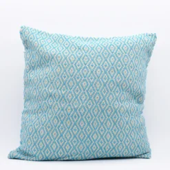 Housse de coussin 50x50 "Losango" - Turquoise