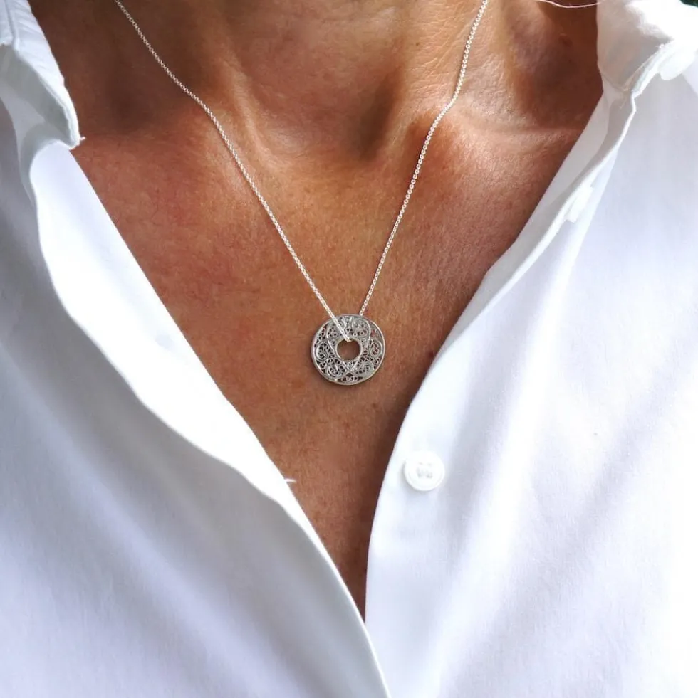 Infinito I Collier en argent