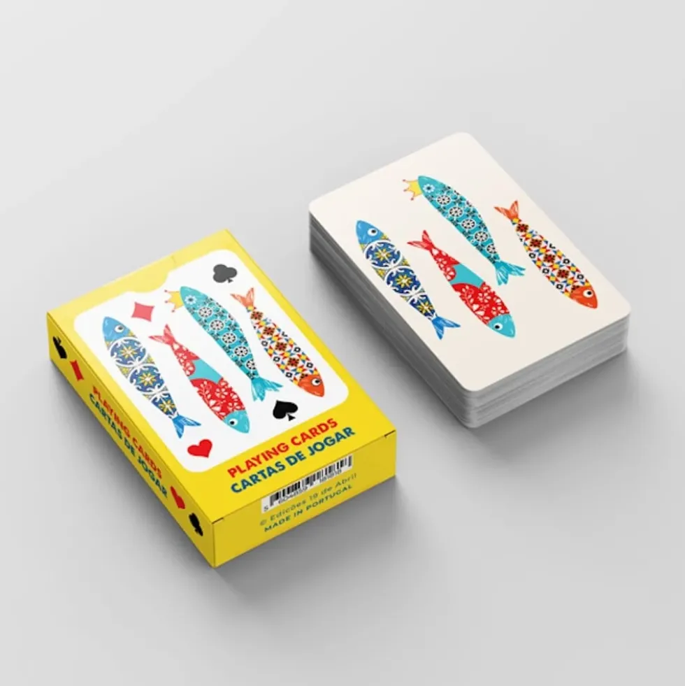 Jeu de 52 cartes "Sardinhas"