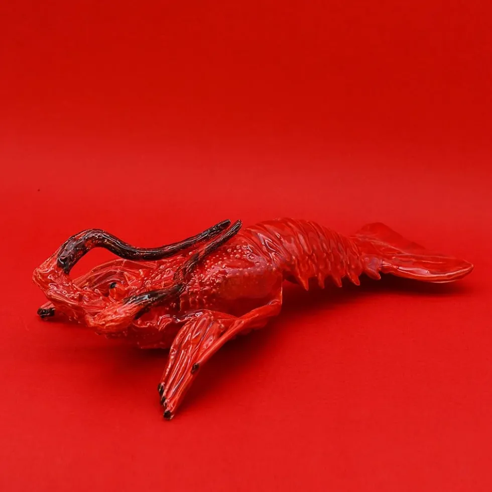 Langouste en céramique - 30 cm